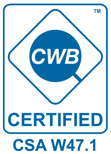 CWB Certified - CSA W47.1