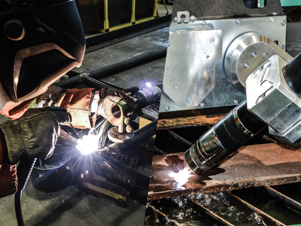 Soudure et découpage au laser - Fabrication PBM